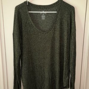 ribbed AE soft and sexy sweater